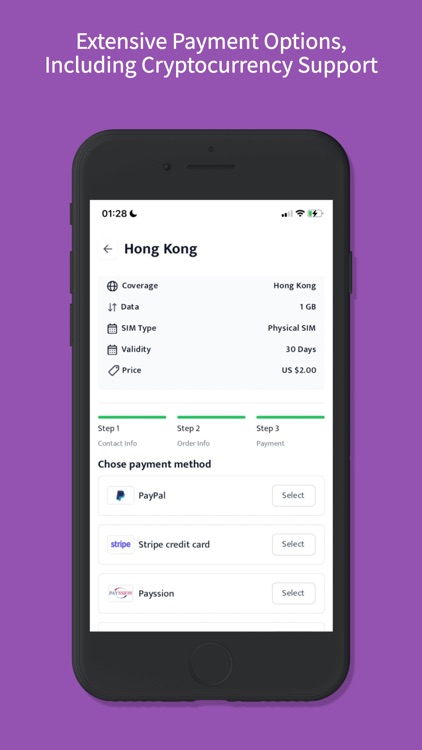 Roamilo eSIM:Travel & Internet screenshot-3