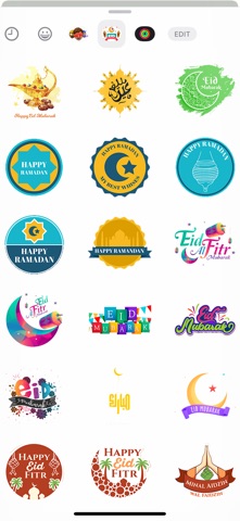Eid Mubarak - Islamic Stickers screenshot