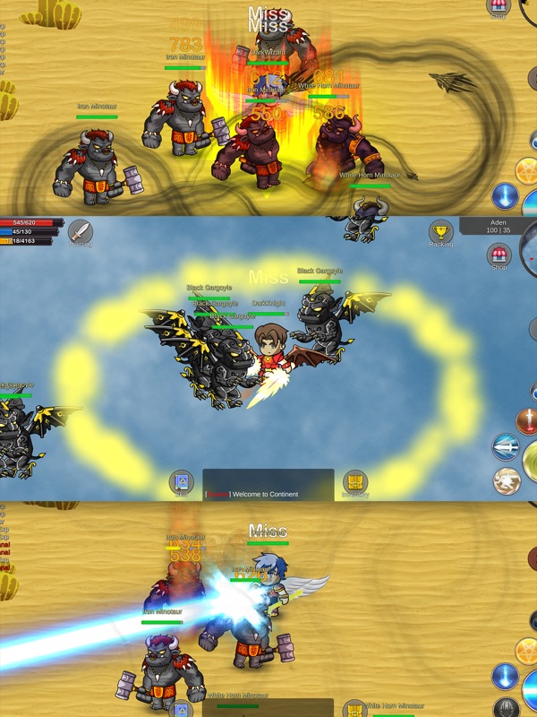 Hero Continent - MMORPG screenshot 9