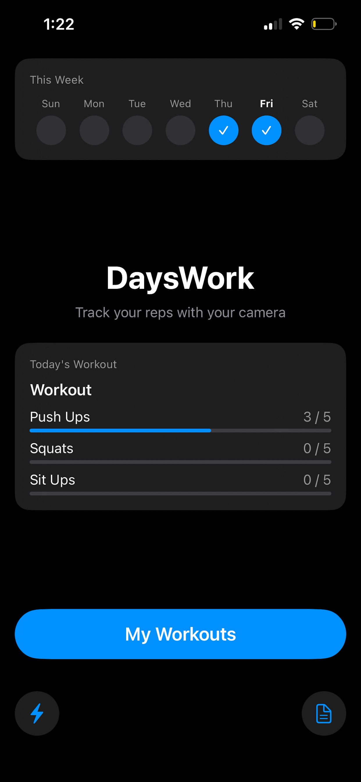 Screenshot 1 of DaysWorks