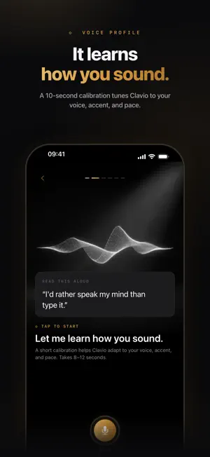 Clavio: Voice to Text Keyboard screenshot 3