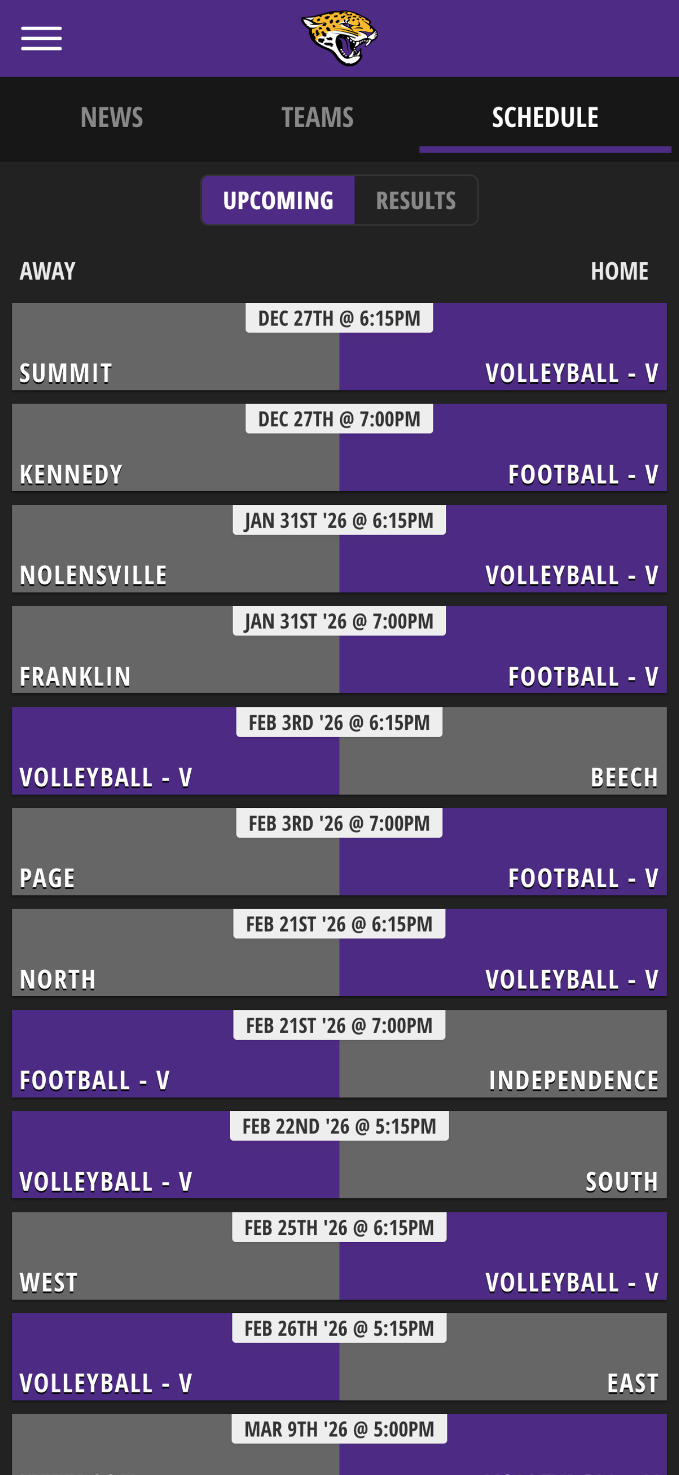 Carrboro Jaguar Athletics
