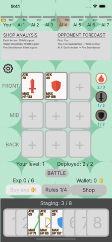 Simplest Auto Battler screenshot 3
