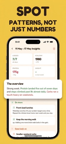 Peck: Calorie & Macro Tracker Screenshot 4 of 5
