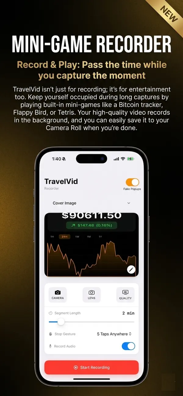 TravelVid Recorder Screenshot 3