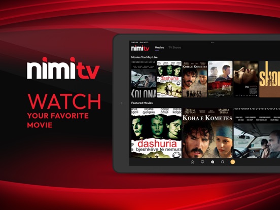 NimiTV iPad screenshot 4 - Entertainment app