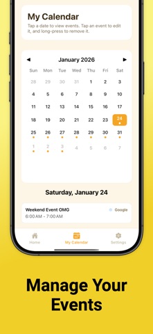 BusyBee: Share/Link Calendars Screenshot 3 of 4