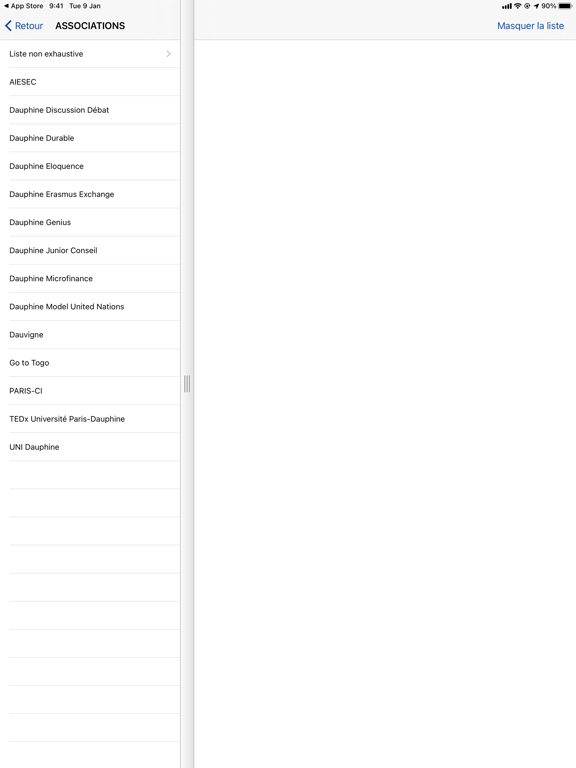 Screenshot #5 pour My.Dauphine – Etudiants