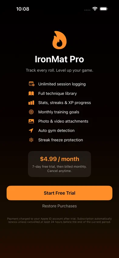 IronMat screenshot 2
