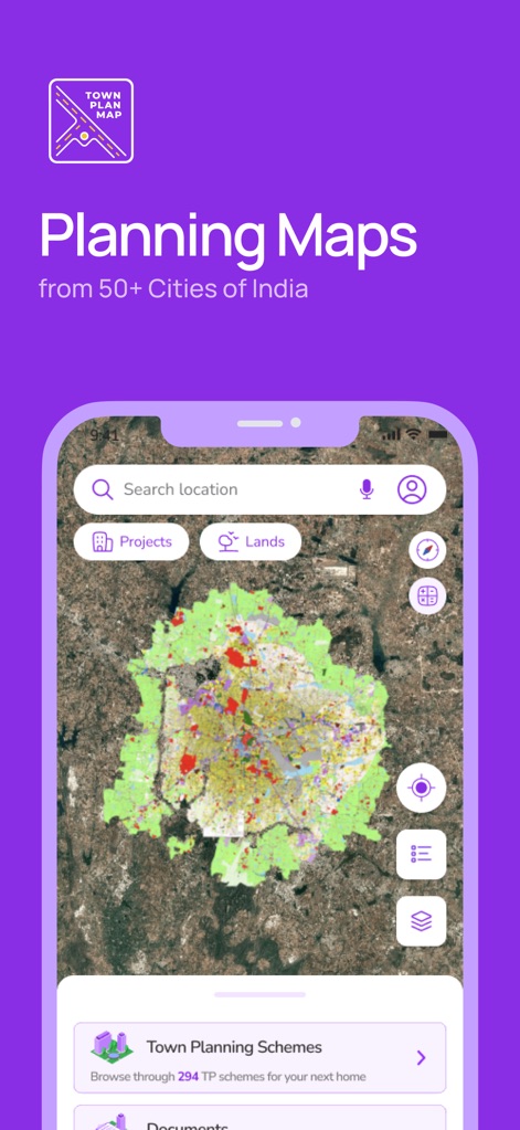 Town Plan Map - Utilities App | MWM