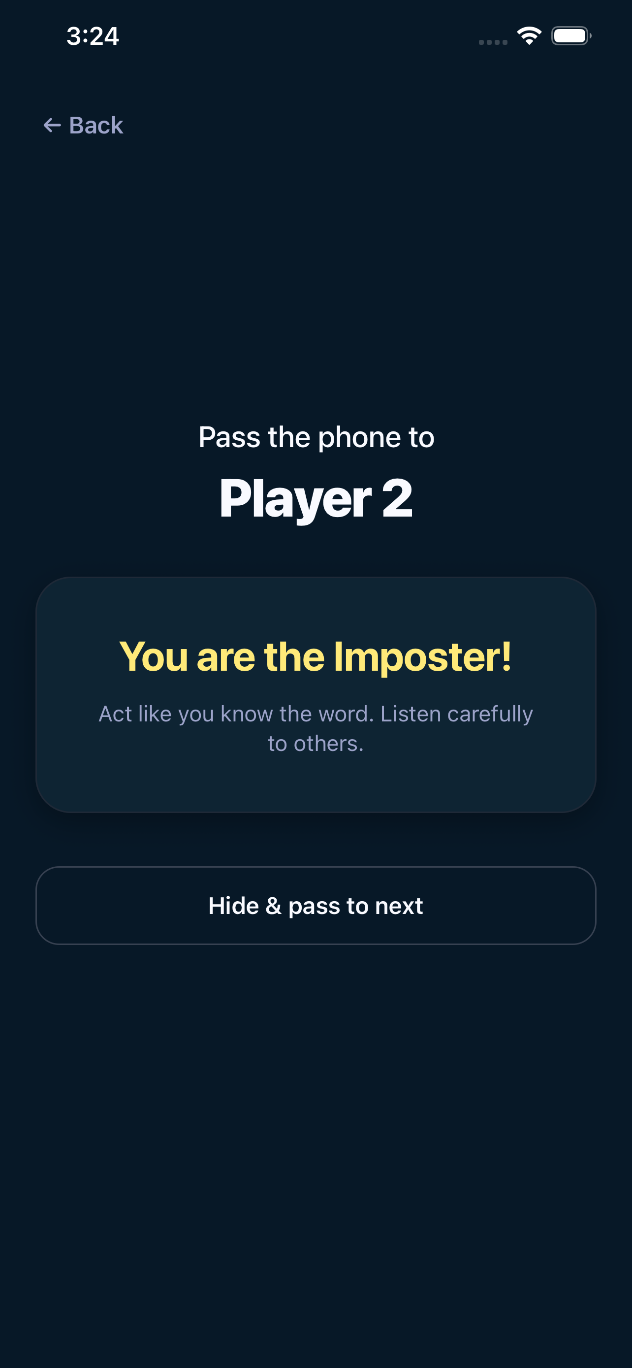 Imposter: Bluff & Vote