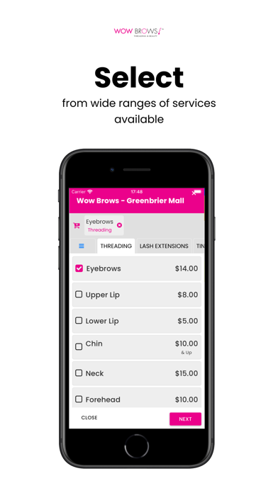 Screenshot 3 of WOW Brows App