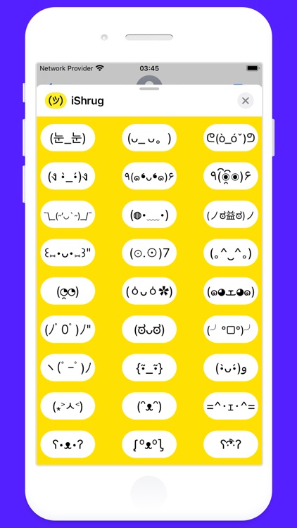 iShrug: Kaomoji and ASCII Art screenshot-4
