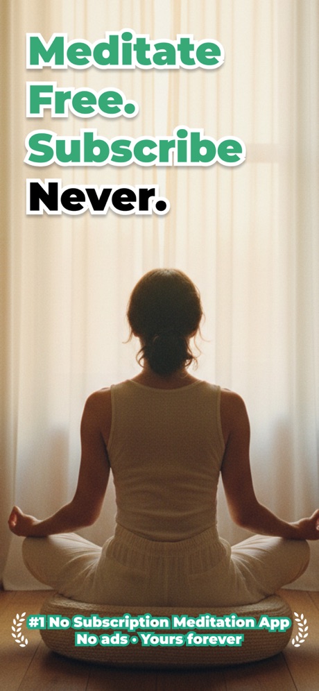 MeditationPal App Store screenshot 1 of 6