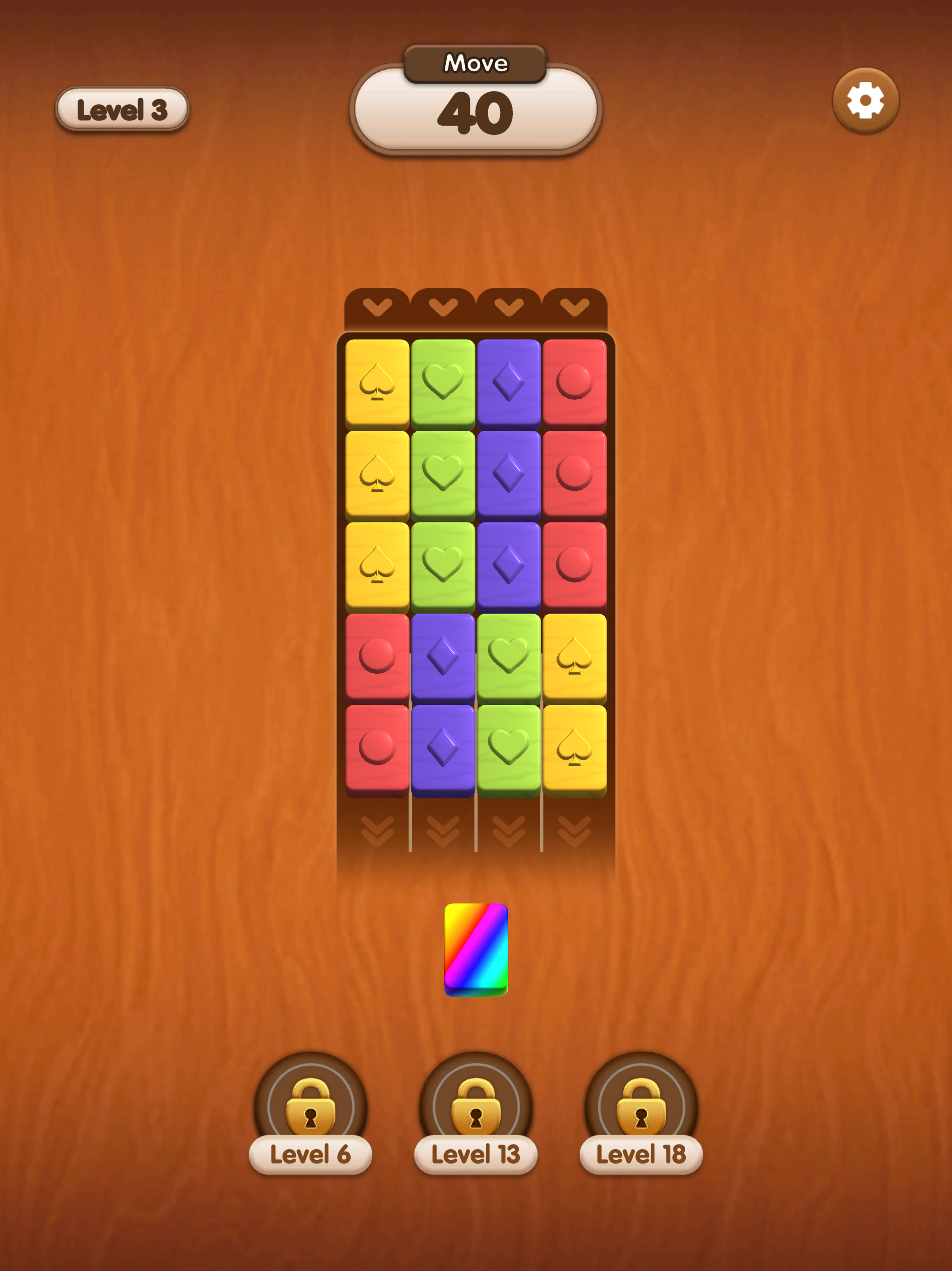 Wood Tiles: Push To Sort screenshot 6