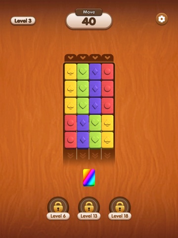 Wood Tiles: Push To Sort
