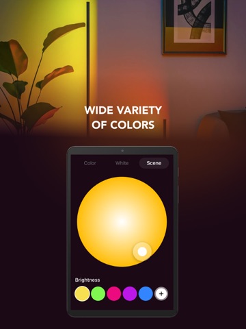 LED Light Controller Remote AI iPad screenshot