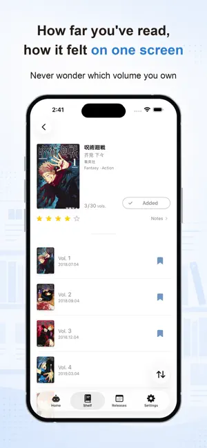 YOMOKA: Manga Shelf Tracker screenshot 3