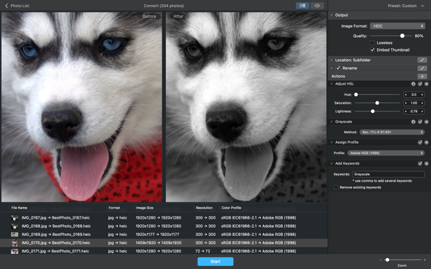 PhotoMill: The Image Converter Screenshot 8