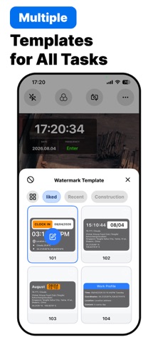 Timestamp Camera - GPS iPhone screenshot 4