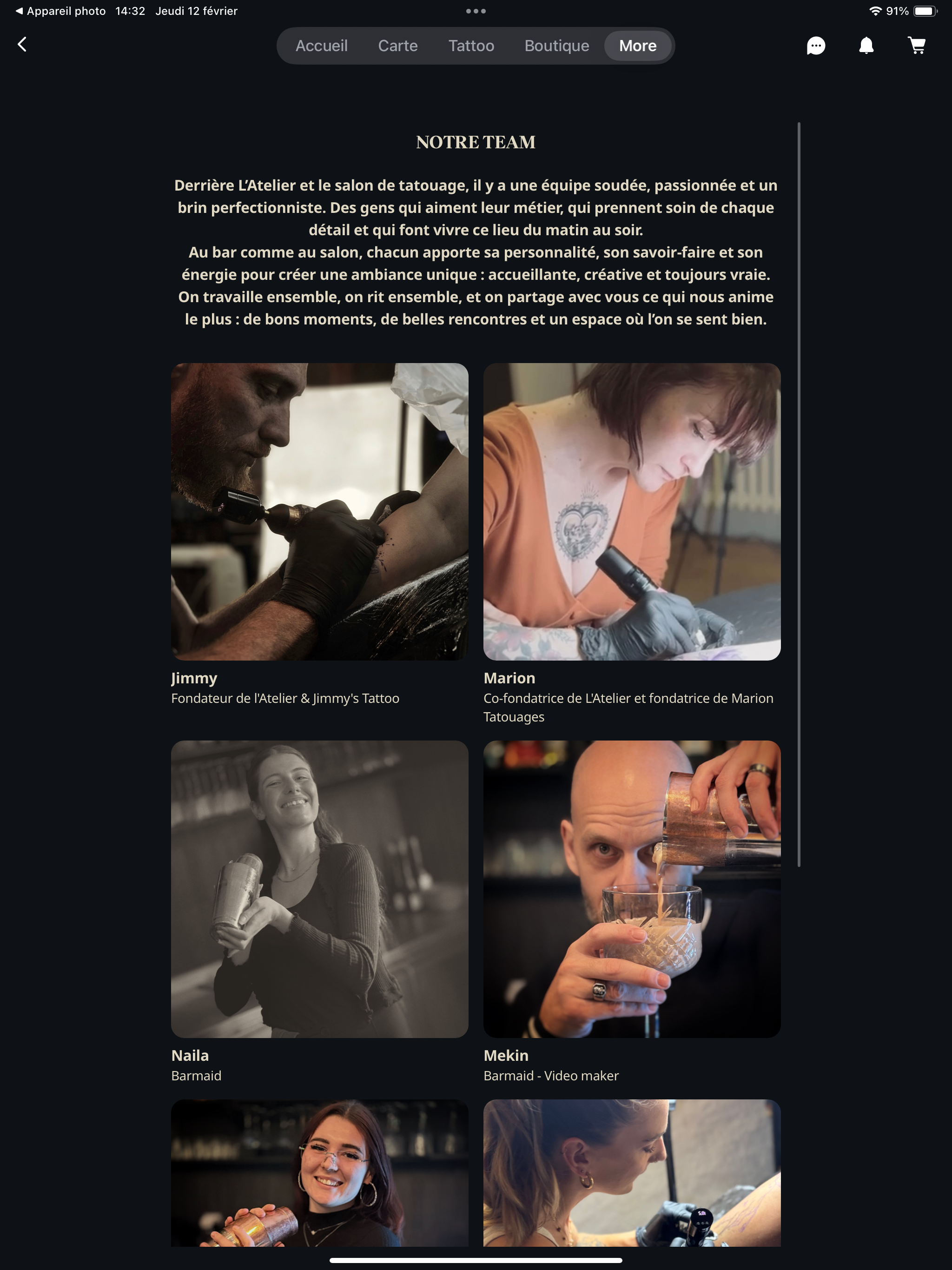 ATELIER/Bar - Tattoo