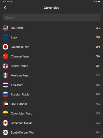 App screenshot