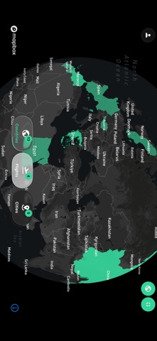Mapped Out - Travel map screenshot