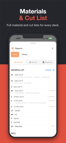 RedX Decks - 3D Deck Builder iPhone screenshot