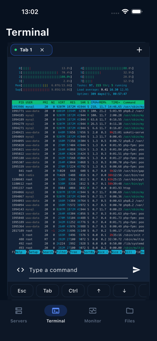 TermiShell Screenshot 2 of 6
