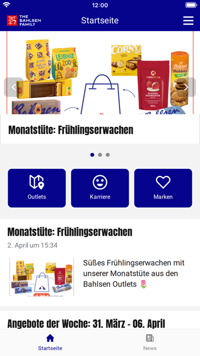 MyBahlsen Screenshot