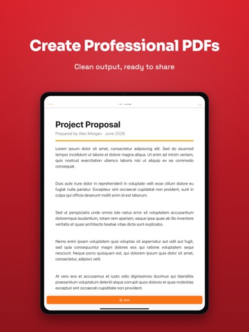 PDF Converter, Scanner iPad screenshot