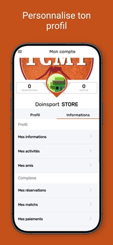 TCMT PADEL iPhone screenshot