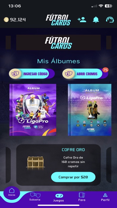 FutbolCards Screenshot
