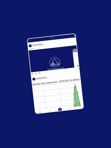 EcoFinance Analytics iPad screenshot