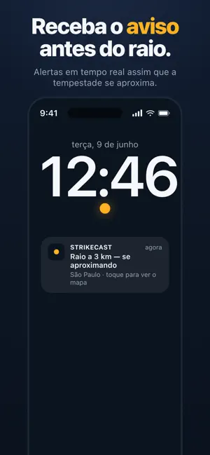 StrikeCast: Rastreador Raios iPhone screenshot 3