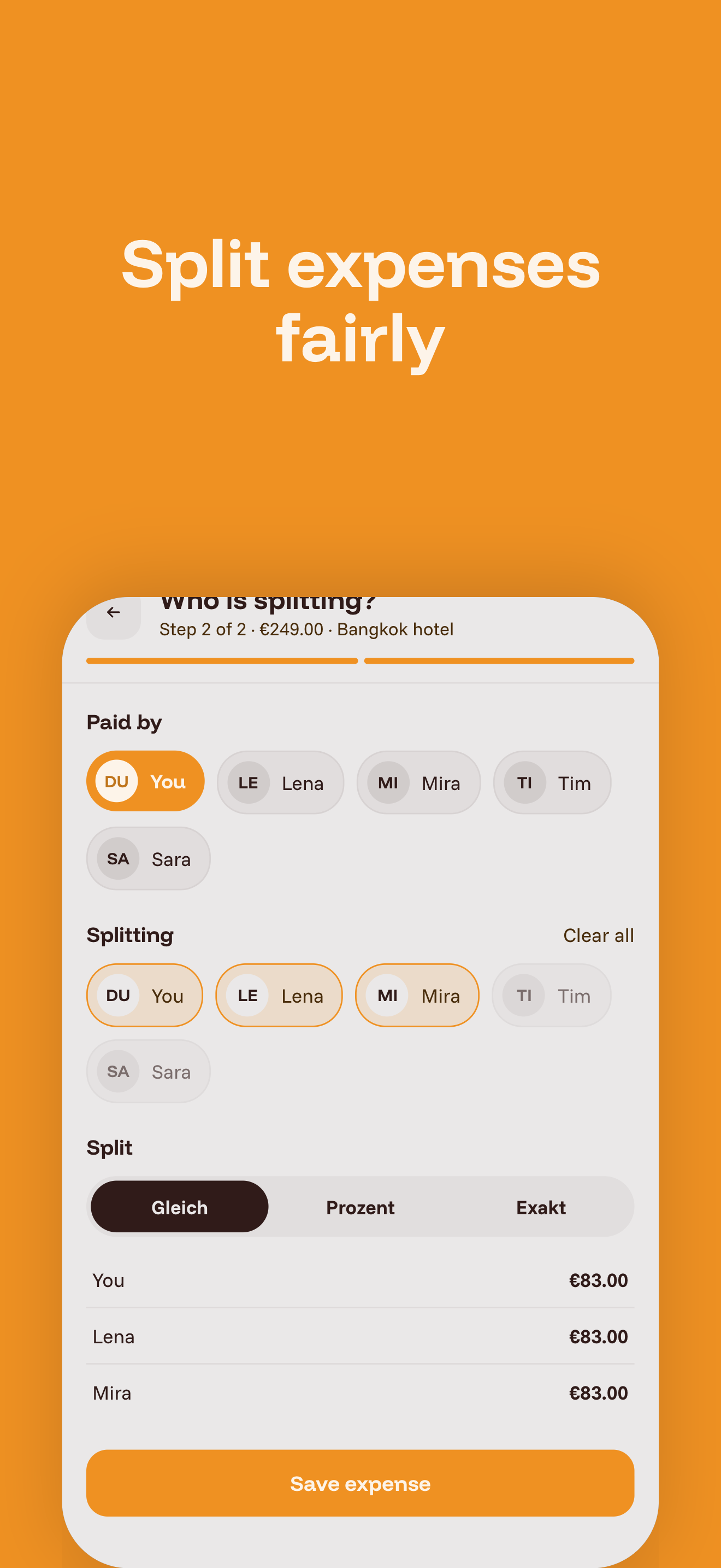 Amy: Split Expenses screenshot 7