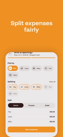 Amy: Split Expenses Screenshot 7 of 10