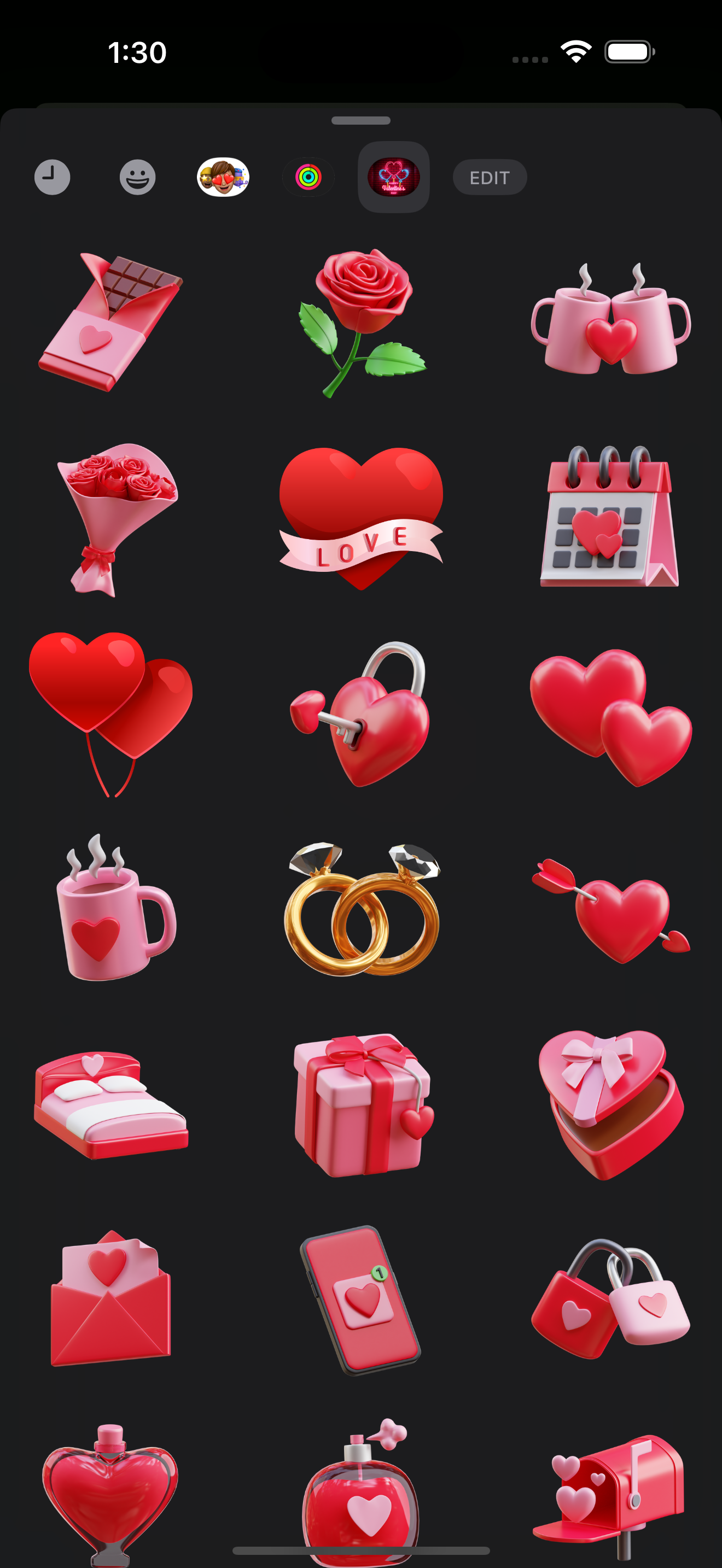 Valentine's Day:Love WASticker screenshot 3