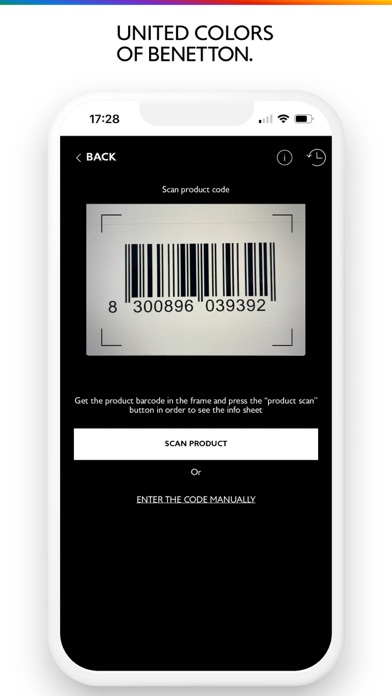UCB Benetton - Online Apparel Screenshot