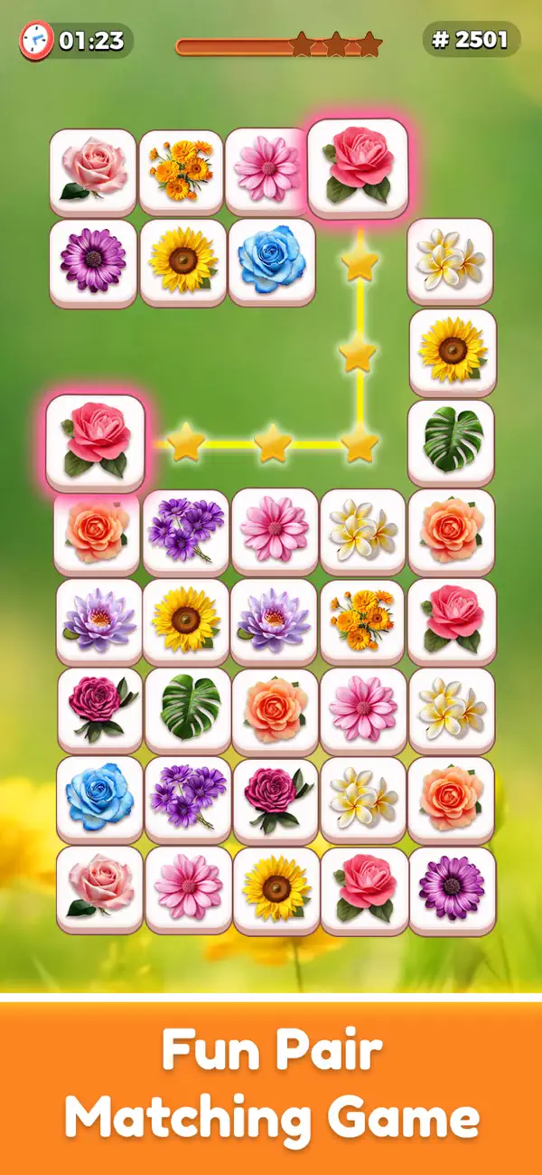 Screenshot #1 pour Fleur Zen - Match Puzzle