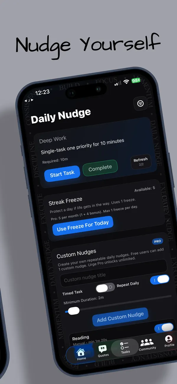 Screenshot #3 pour Urge – Daily Discipline