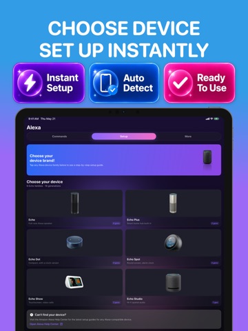 Instant Set Up & Smart Connect iPad screenshot