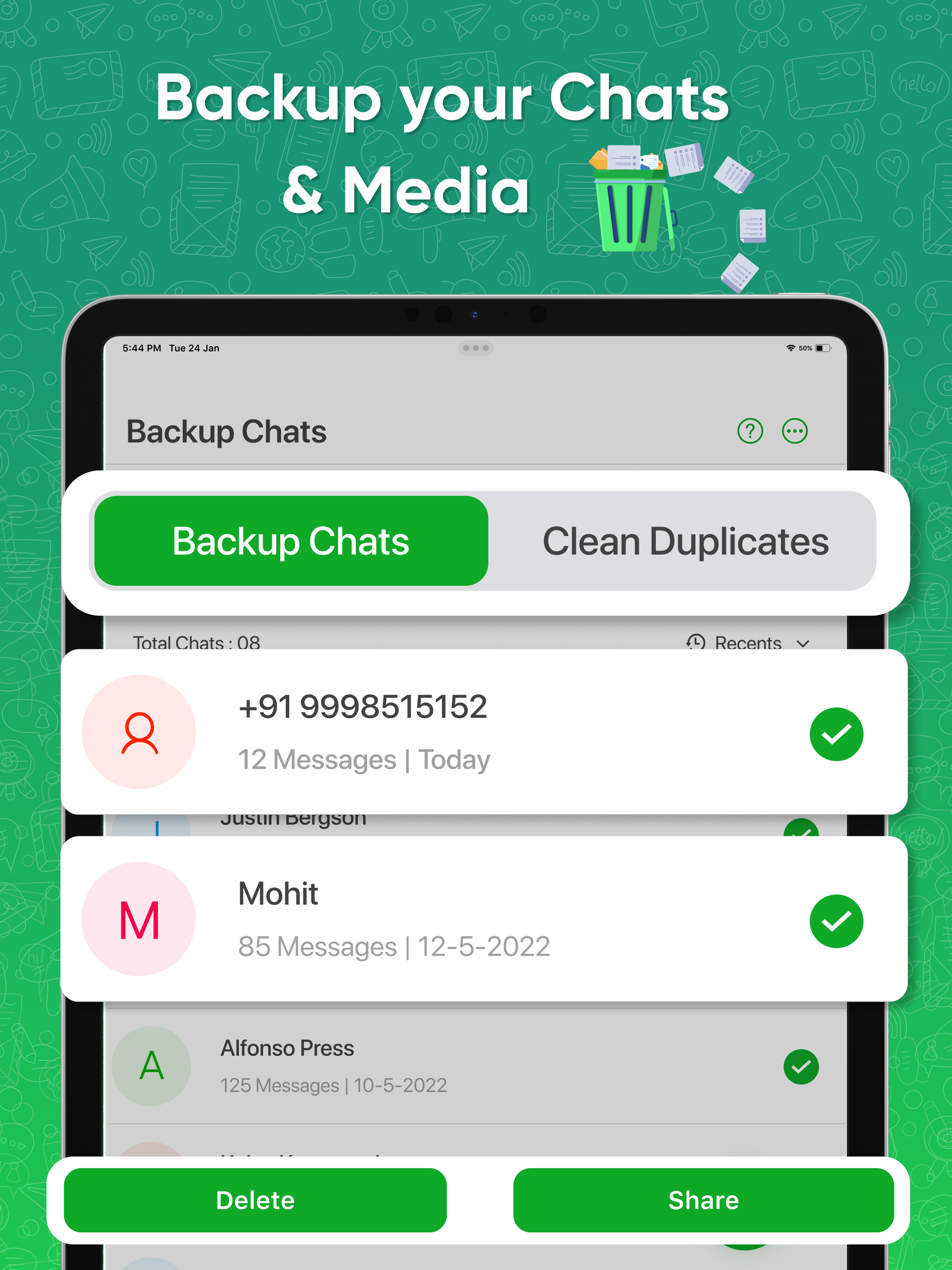 Backup my Chats & Photos screenshot 7