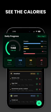 AI Fitness Trainer - Persofit iPhone screenshot