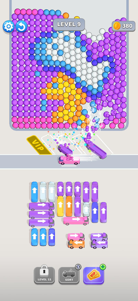 Bubble Bus: Parking Jam Puzzle screenshot 5