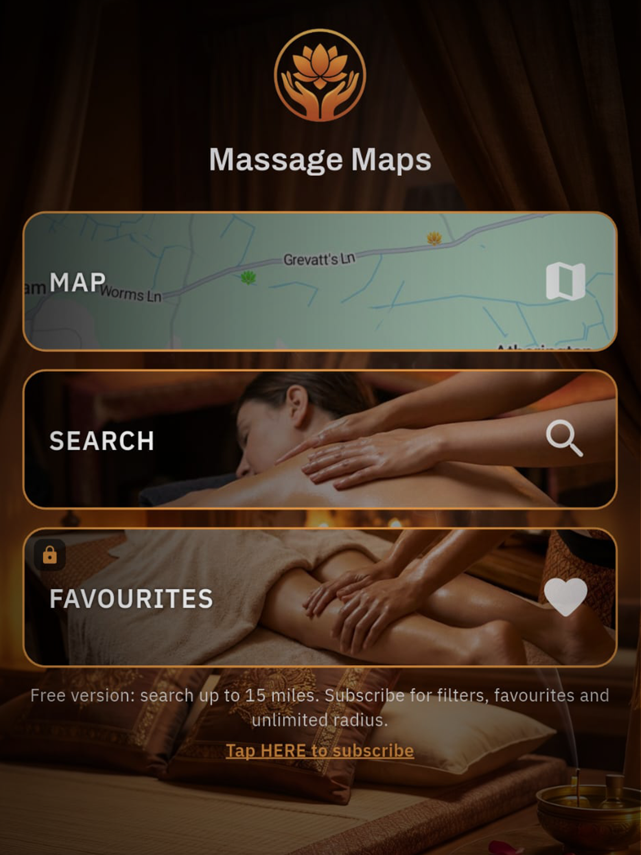 Massage Maps screenshot 7