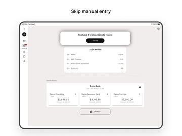 RealBudget: Envelope Budgeting iPad screenshot