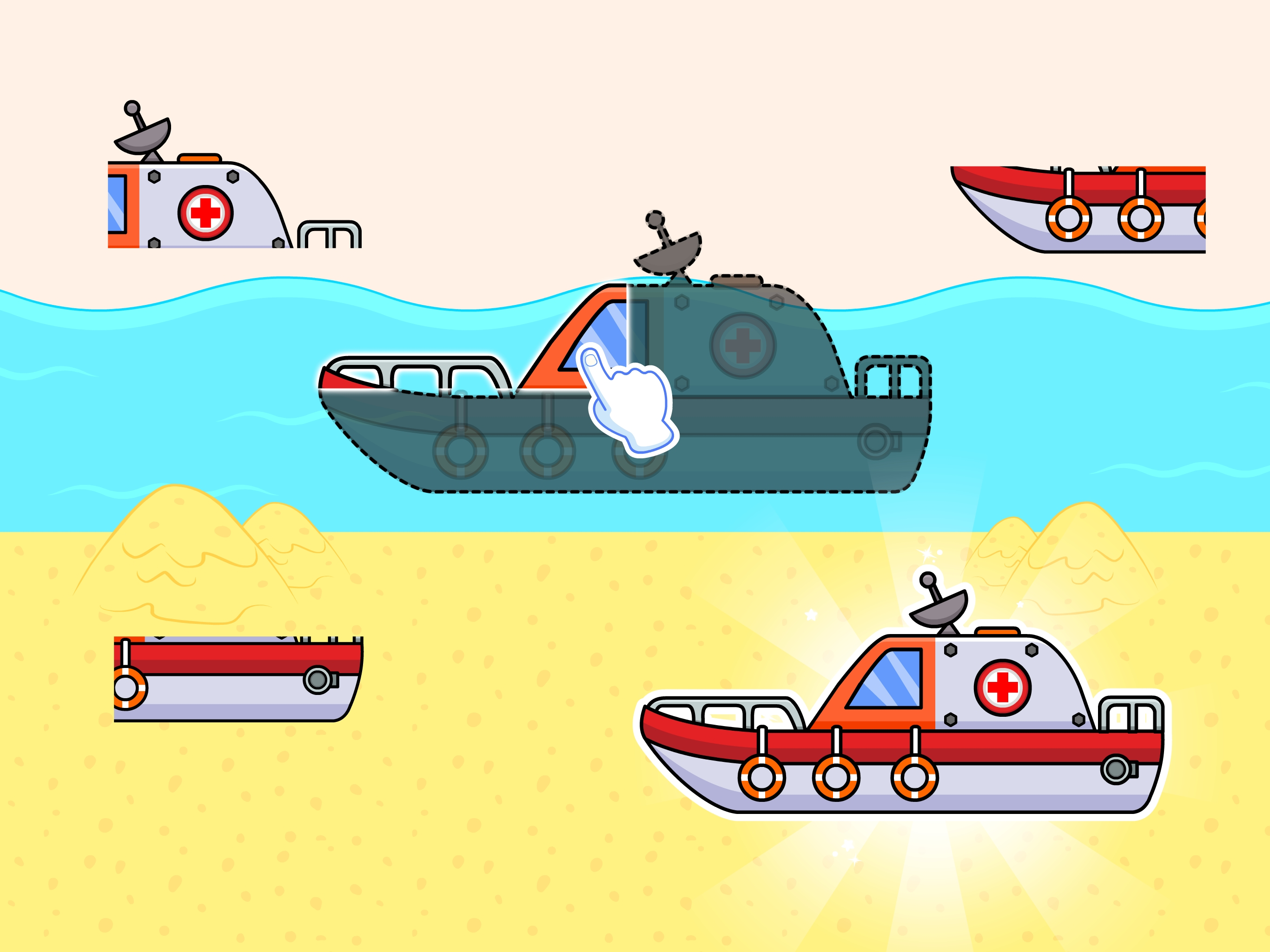 Firetruck Games For Kids 2-5 screenshot 15