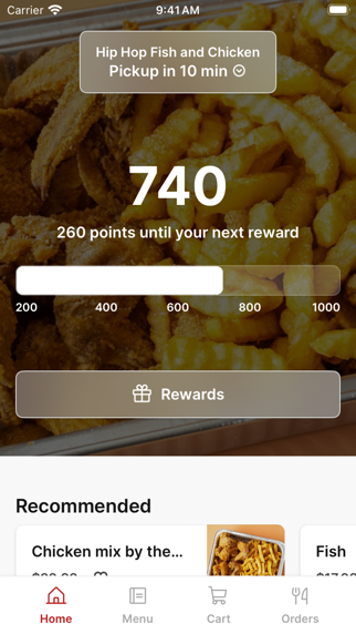 Hip Hop Fish iPhone screenshot 1 - Food & Drink app