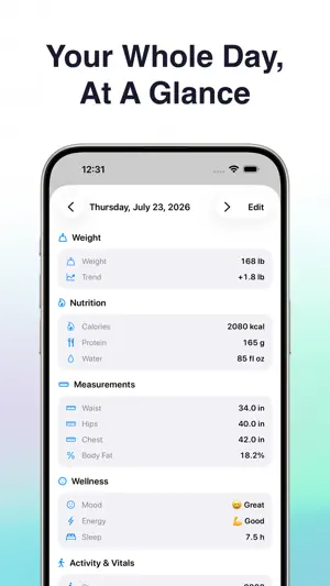 MyWeightLog - Weight Tracker screenshot 4